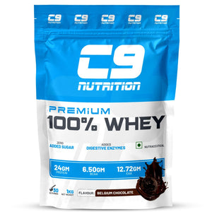 Nutrition 100% Whey Protein | 24g Protein | 6.50g BCAA | Zero Sugar | Gluten-Free | ISO9001/GMP Certified