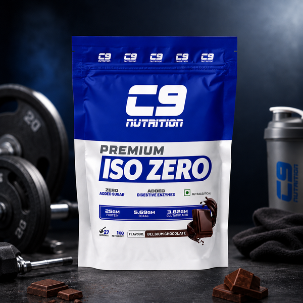 ISO ZERO Whey Isolate 26g Protein | Vegetarian | 5.14g BCAA | 3.83g Glutamine | Gluten-Free & Lab Tested