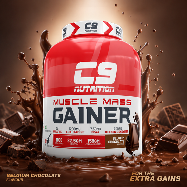 Muscle Mass Gainer | 82.5g Protein | 1005 Kcal | 159g Carbs | 1kg, 2.75kg & 4.5kg