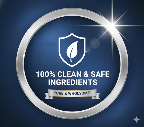 100% Clean & Safe Ingredients
