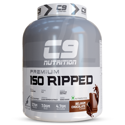 ISO Ripped Whey Protein Isolate | 27g Protein | 7g BCAA | 4.7g Glutamine | 2kg | 60 Servings