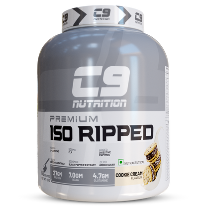 ISO Ripped Whey Protein Isolate | 27g Protein | 7g BCAA | 4.7g Glutamine | 2kg | 60 Servings