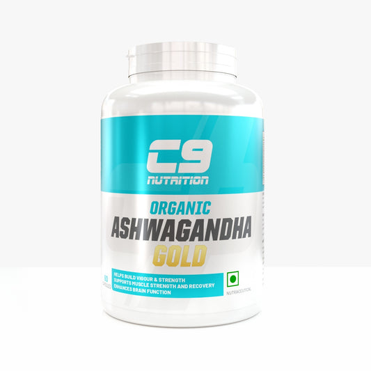 C9 Nutrition Organic Ashwagandha Gold – Stress Support & Recovery Formula
