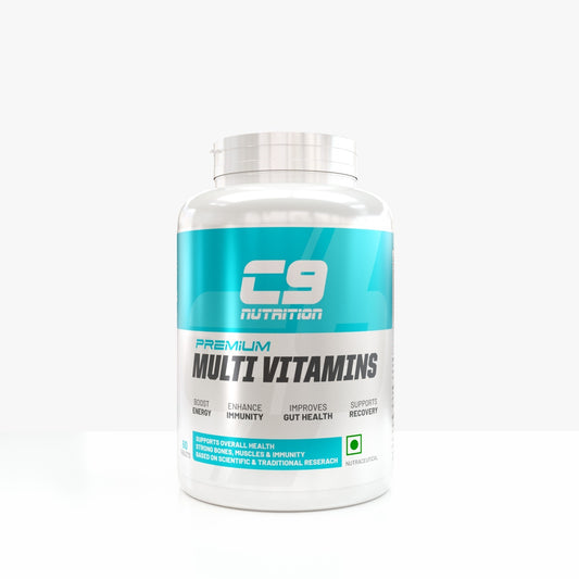 C9 Nutrition Premium Multivitamins – Daily Energy, Immunity & Recovery Support