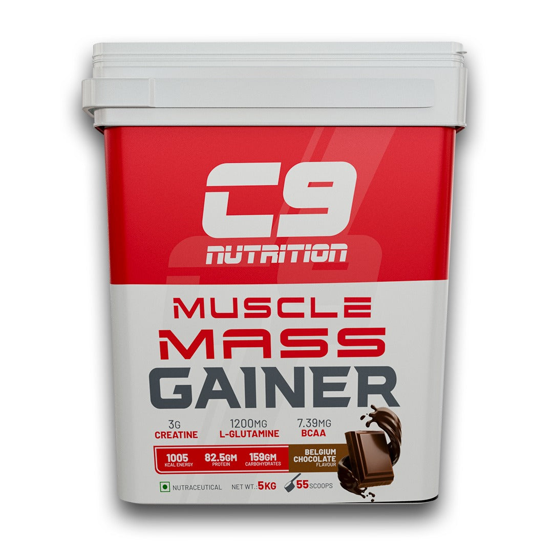 Muscle Mass Gainer | 82.5g Protein | 1005 Kcal | 159g Carbs | 1kg, 3kg & 4.5kg