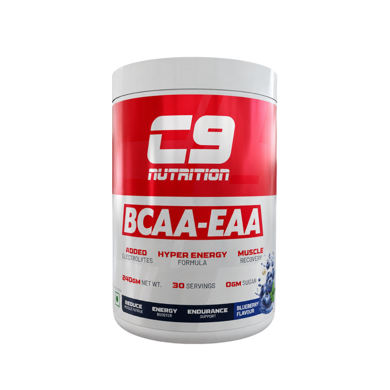 Nutrition BCAA + EAA Powder | 5000mg BCAA, 9000mg EAA | Sugar-Free | 30 Servings | Vegetarian | 300g