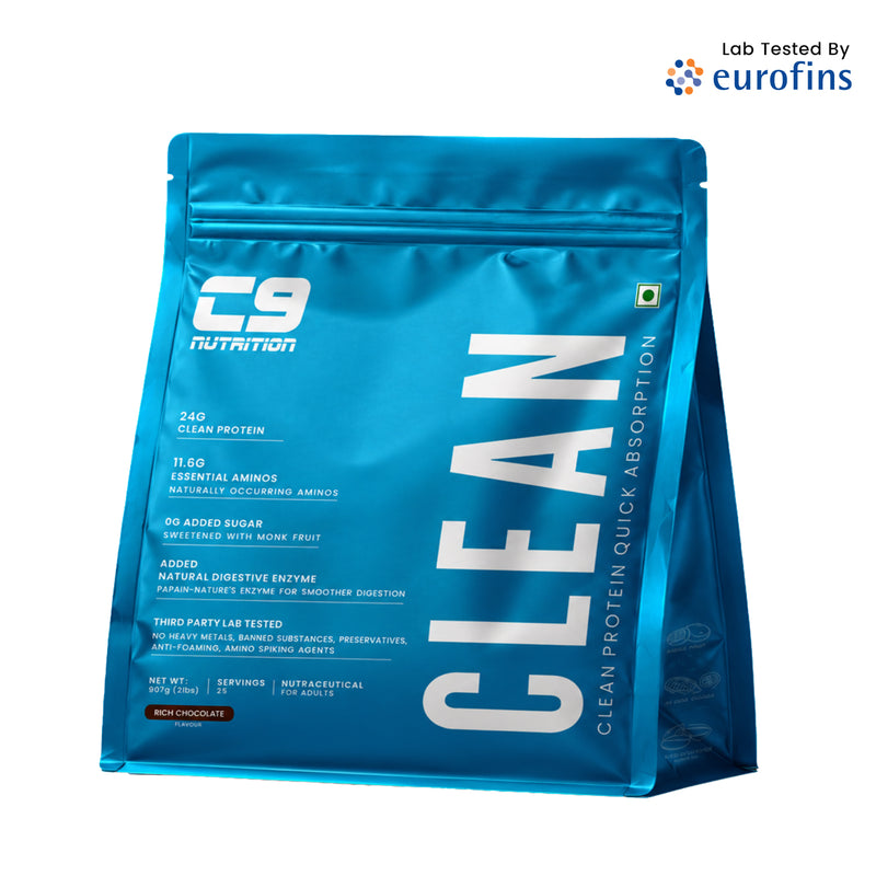 Clean Protein Powder | 24g Protein | 11.2g EAAs | No Added Sugar