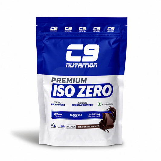 ISO ZERO Whey Isolate 26g Protein | Vegetarian | 5.14g BCAA | 3.83g Glutamine | Gluten-Free & Lab Tested