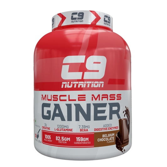 Muscle Mass Gainer | 82.5g Protein | 1005 Kcal | 159g Carbs | 1kg, 2.75kg & 4.5kg