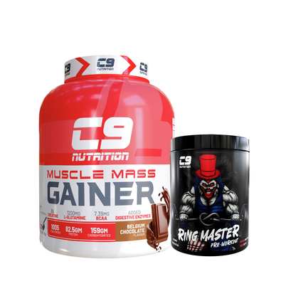 Muscle Mass Gainer | 82.5g Protein | 1005 Kcal | 159g Carbs | 1kg & 3kg