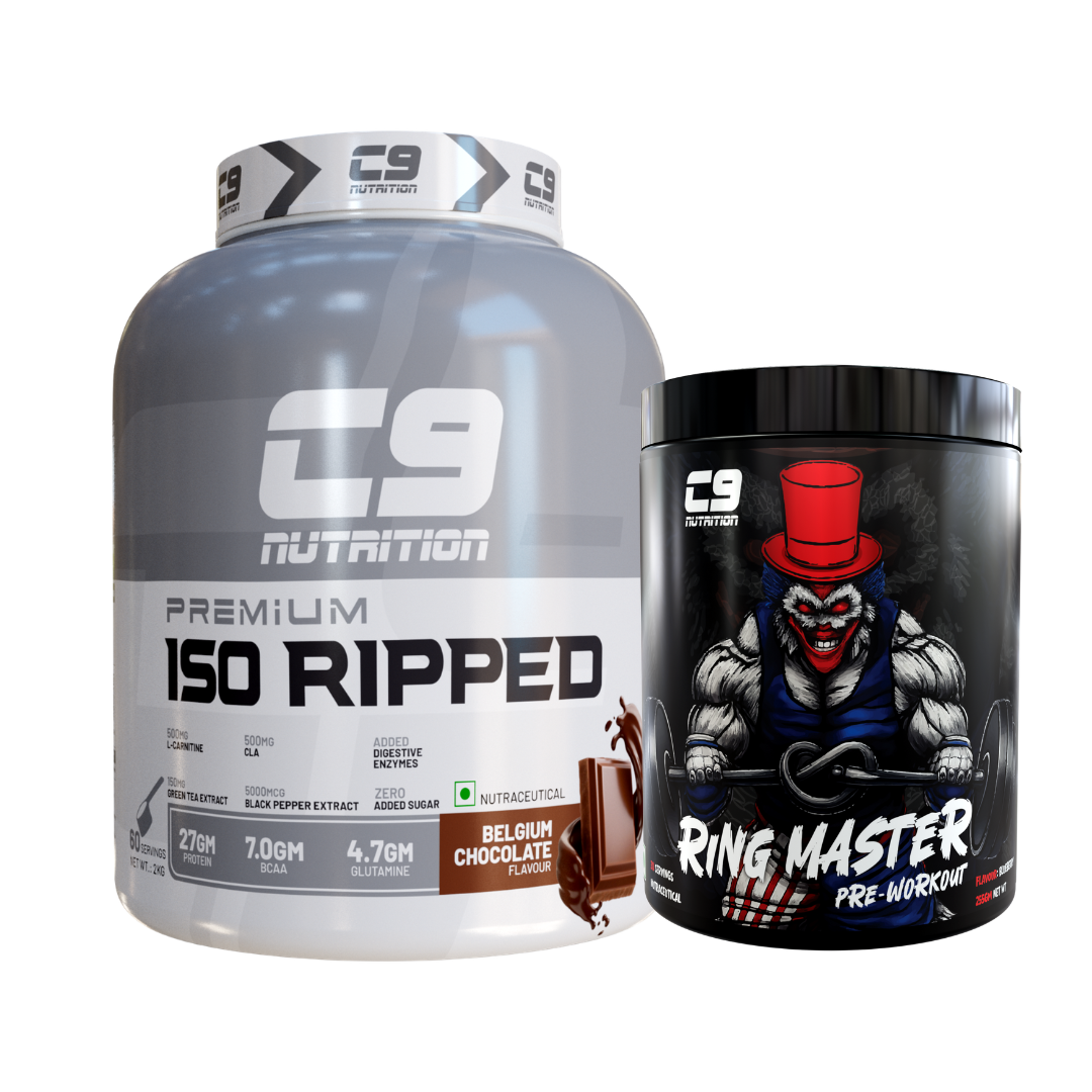 ISO Ripped Whey Protein Isolate | 27g Protein | 7g BCAA | 4.7g Glutamine | 2kg