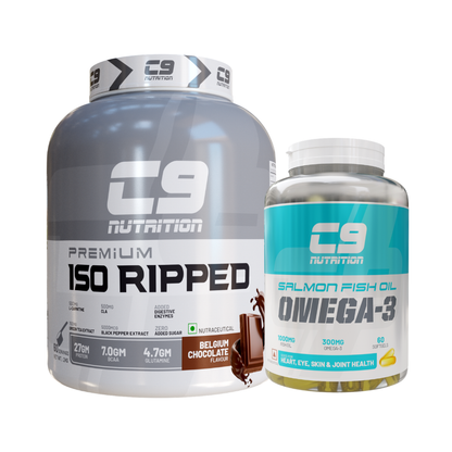 ISO Ripped Whey Protein Isolate | 27g Protein | 7g BCAA | 4.7g Glutamine | 2kg