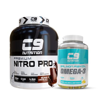 Nitro Pro L-Glutamine Whey Protein, 2kg | 30g Protein | 6.4g BCAA | 4.8g Glutamine
