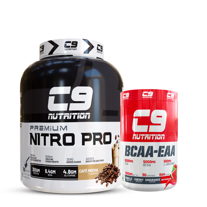 Nitro Pro L-Glutamine Whey Protein, 2kg | 30g Protein | 6.4g BCAA | 4.8g Glutamine