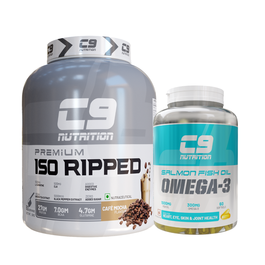 ISO Ripped Whey Protein Isolate | 27g Protein | 7g BCAA | 4.7g Glutamine | 2kg