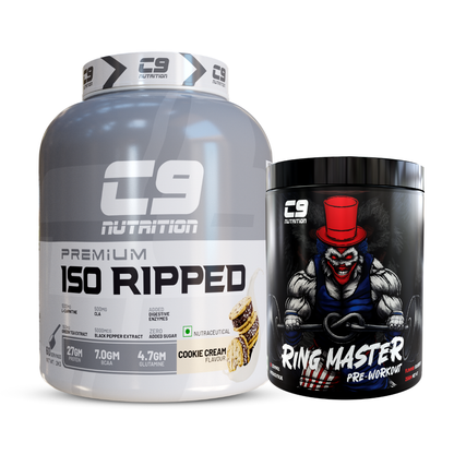 ISO Ripped Whey Protein Isolate | 27g Protein | 7g BCAA | 4.7g Glutamine | 2kg