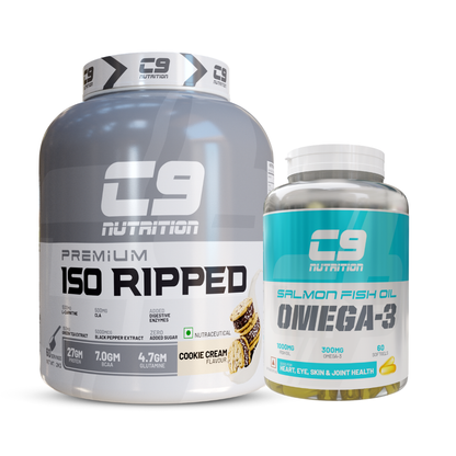 ISO Ripped Whey Protein Isolate | 27g Protein | 7g BCAA | 4.7g Glutamine | 2kg