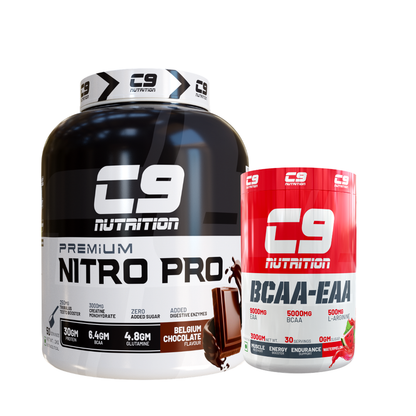 Nitro Pro L-Glutamine Whey Protein, 2kg | 30g Protein | 6.4g BCAA | 4.8g Glutamine